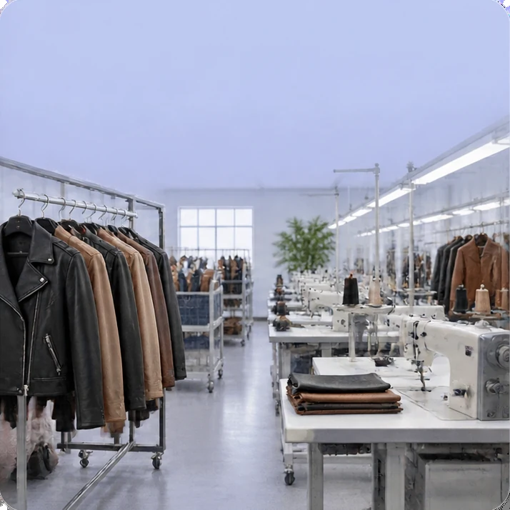 皮革服装展示空间